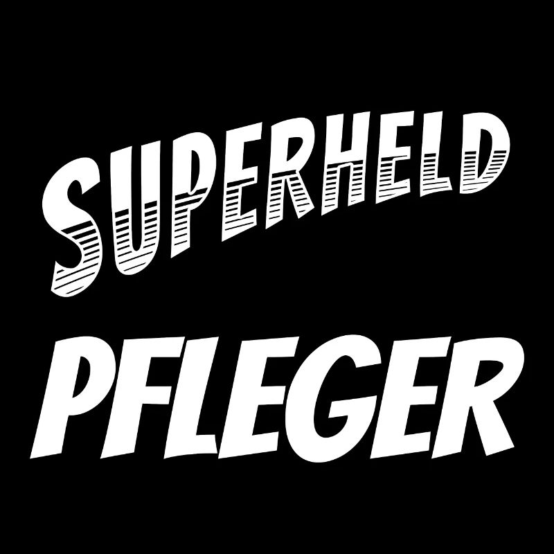 Superheld, clever getarnt als Pfleger