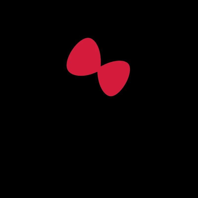 Mäuschen Schleife / mouse with bow Niedliche Maus