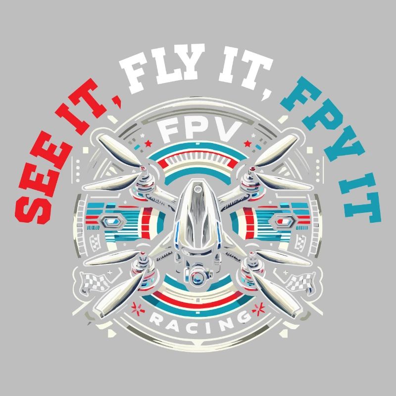 Pilote de drone FPV, télécommande
