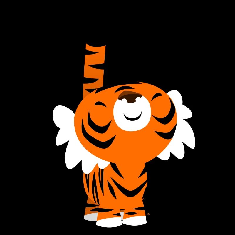Niedlicher Stolzer Tiger von Cheerful Madness!!