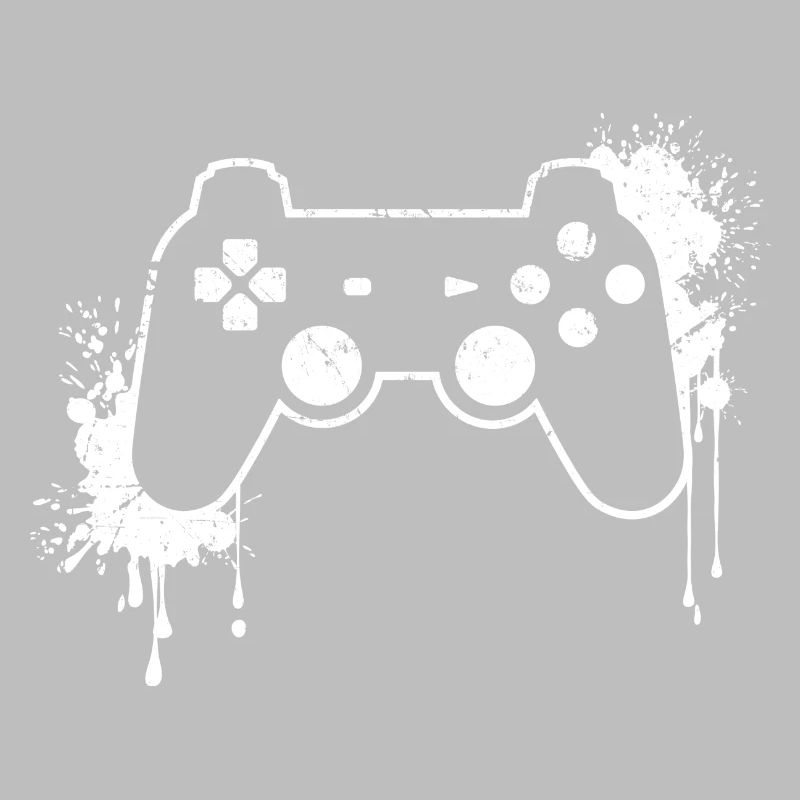 RETRO CONTROLLER en blanc