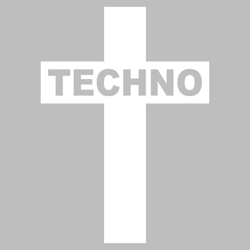 Techno - Techno music - Techno Religion - Geschenk