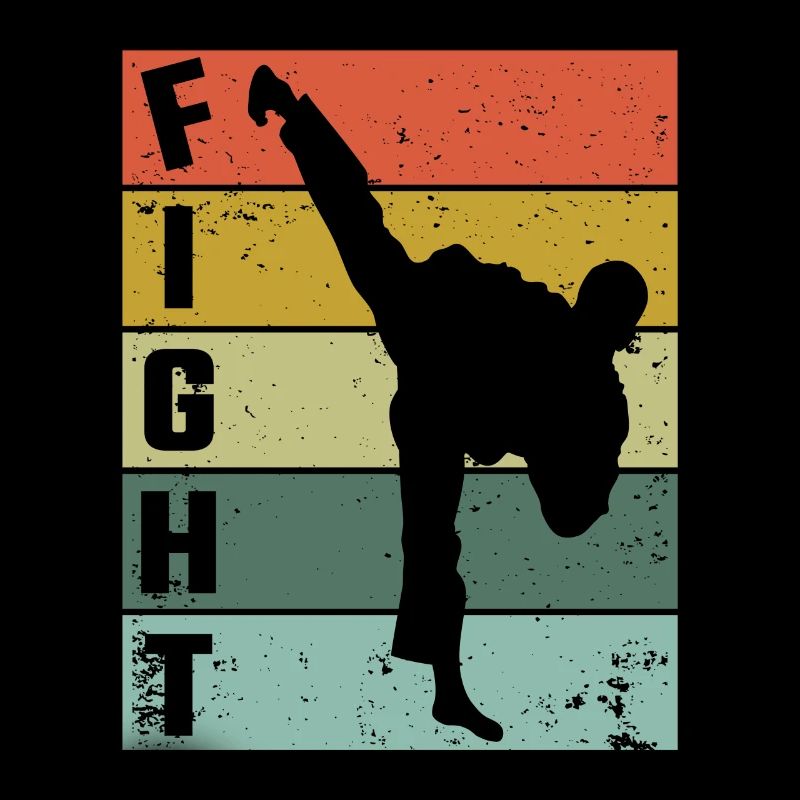 Combat de karaté combattant Combattant de karaté