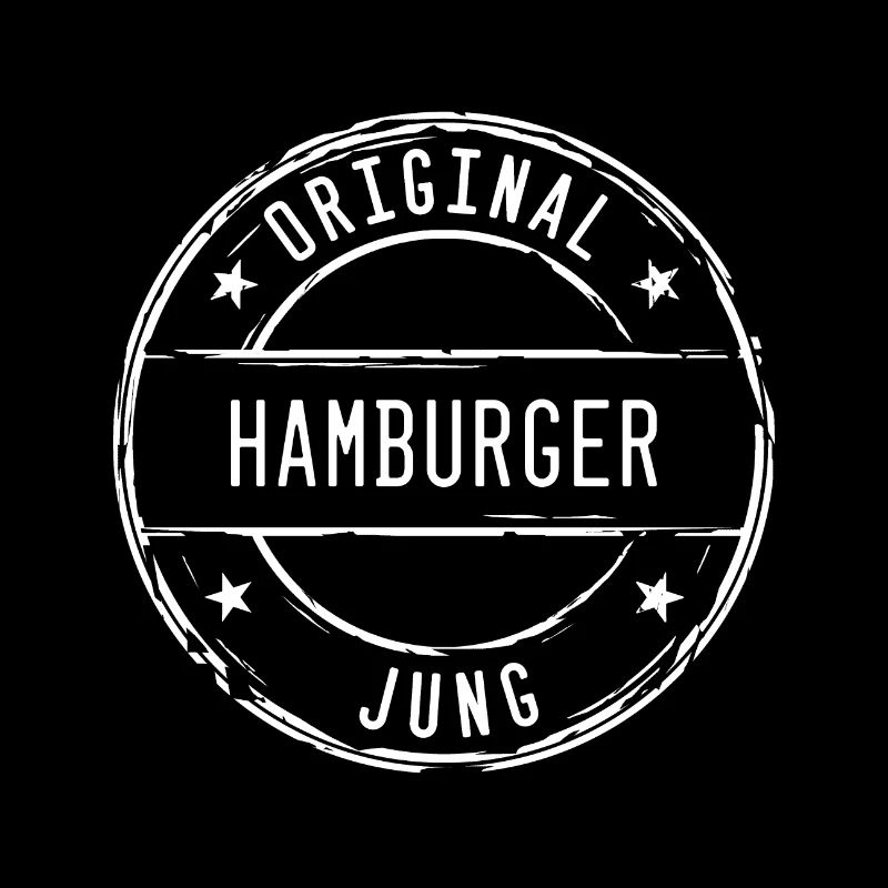 Hamburg - Original Hamburger Jung Junge Stempel HH
