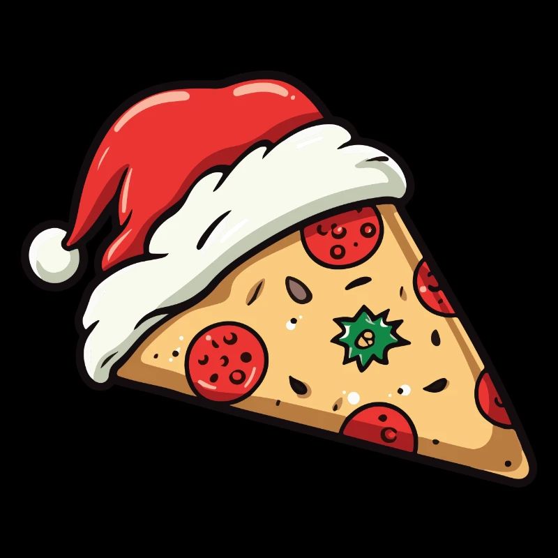 Pizza Nourriture de Noël