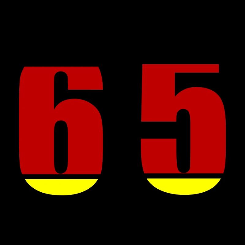 65 Nummer Deutschland Trikot