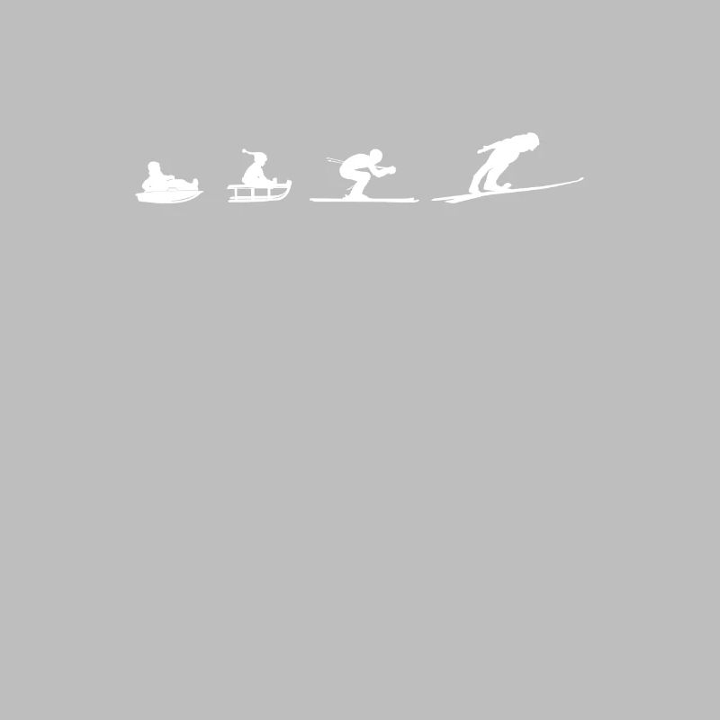 Evolution Sledge Ski Jumping Ski Flies Funny