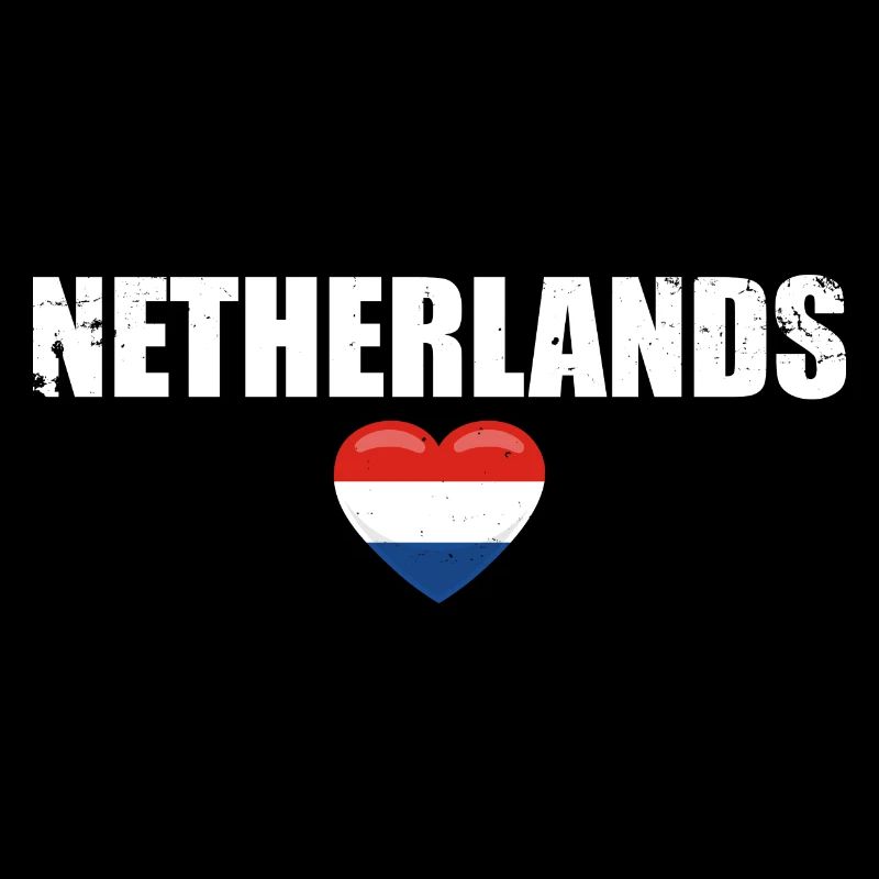 Pays-Bas Vintage Drapeau néerlandais Pays-Bas