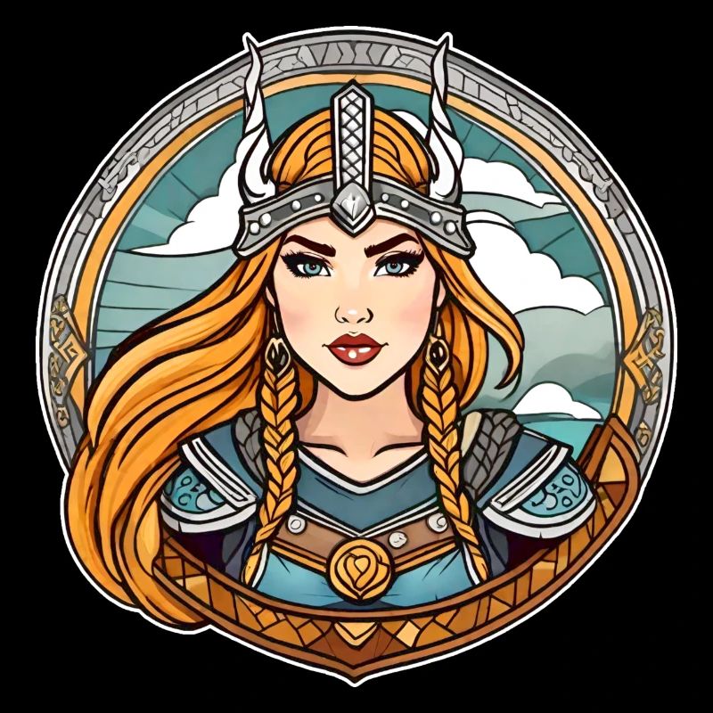Fière Viking Germanin Shieldmaiden