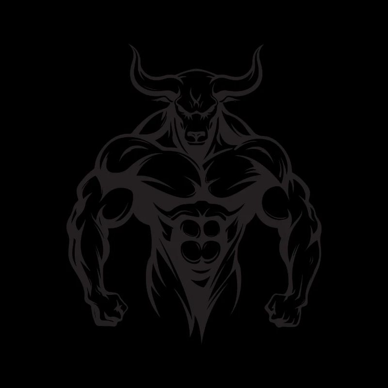 Bull Taurus Muscles Workout Gym