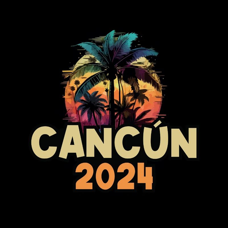 Cancun 2024 Urlaub Spruch
