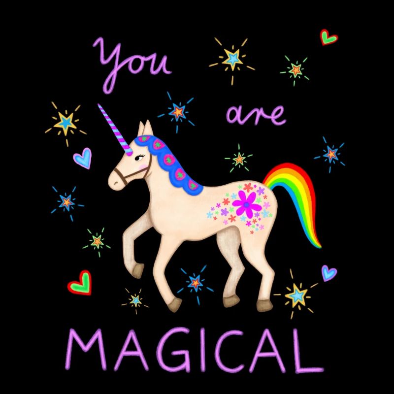 Süßes Einhorn magisch Einhörner Regenbogen Mädchen