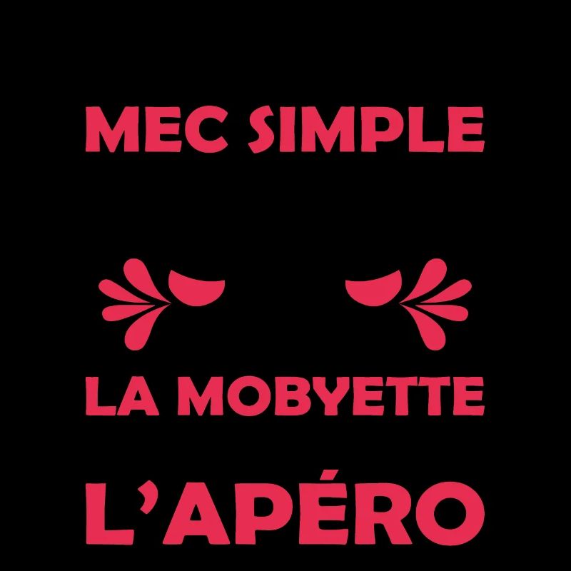 Mec Simple Qui Aime La Mobylette Et L'apéro