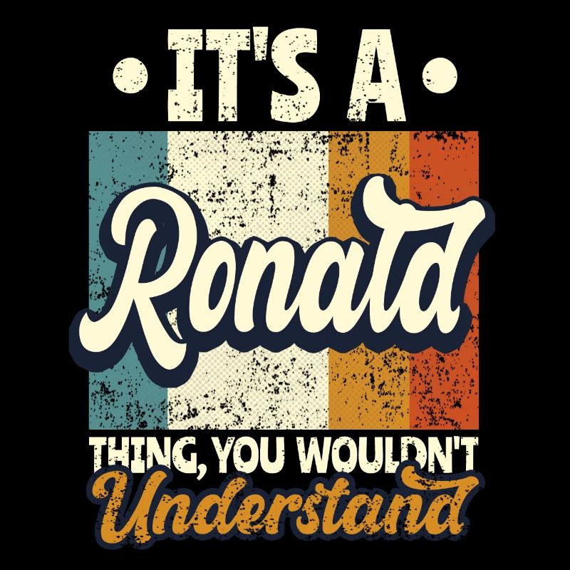 Name Ronald Geschenk Geburtstag Spruch