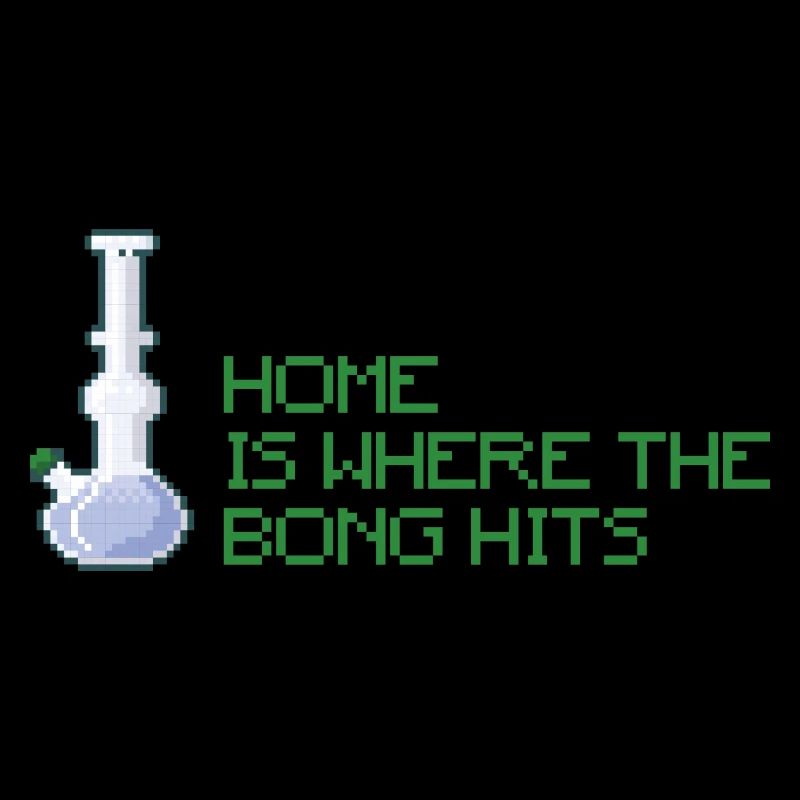 La maison est l’endroit où le Bong Hits Tee
