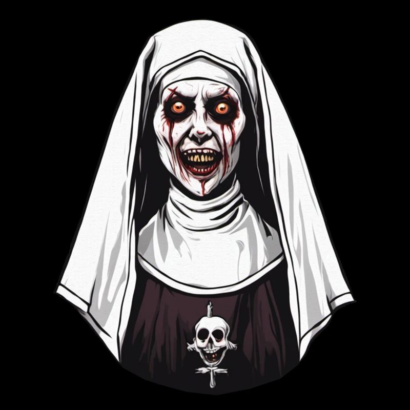 Horror Nonne Halloween Grusel Creepy