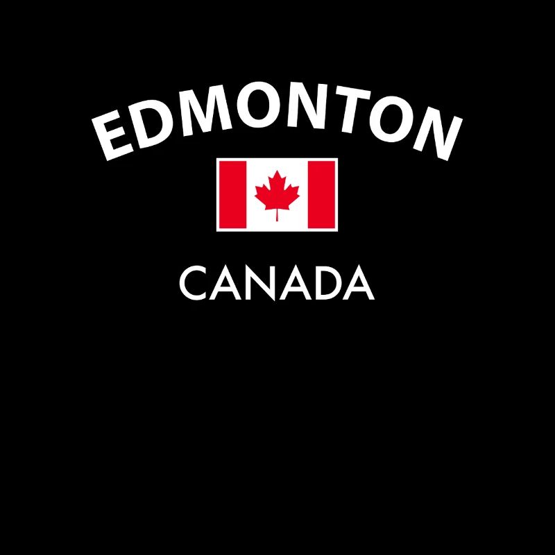 Edmonton Canada Drapeau canadien