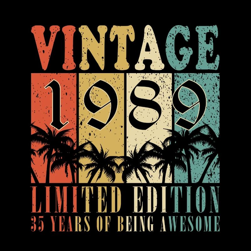 35e anniversaire 35 ans Janvier 1989