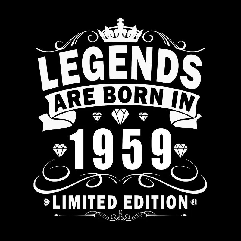 65e anniversaire Né en 1959 65 ans