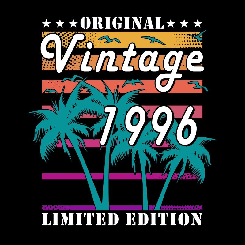 Vintage 1996 - Born 1996 - 28th Retro Anniversary