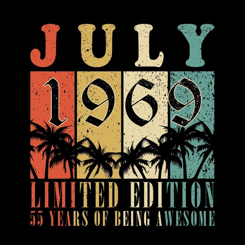 55e anniversaire 55 ans juillet 1969