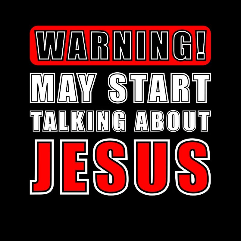 Warnung kann anfangen, über Jesus zu sprechen
