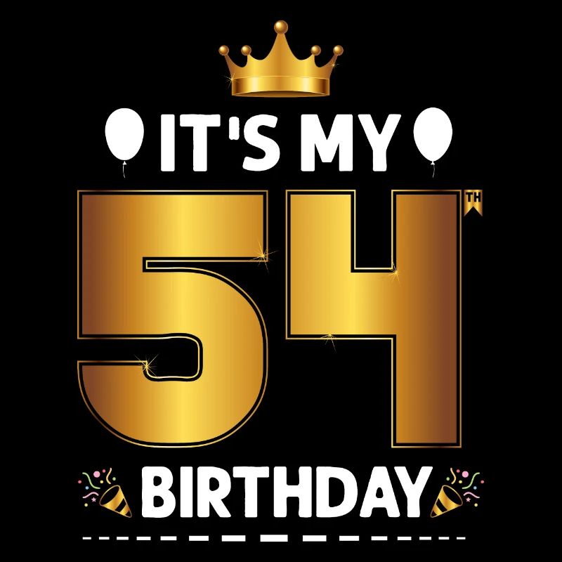 54e anniversaire 54 ans