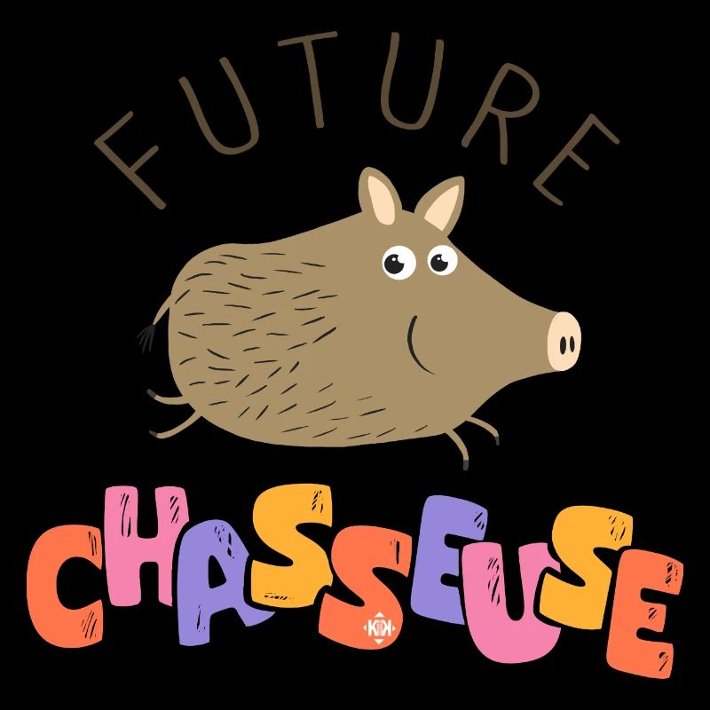 Future chasseuse annonce grossesse bebe fille