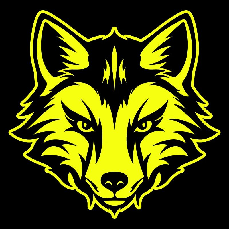 Fox Head Portrait Icon