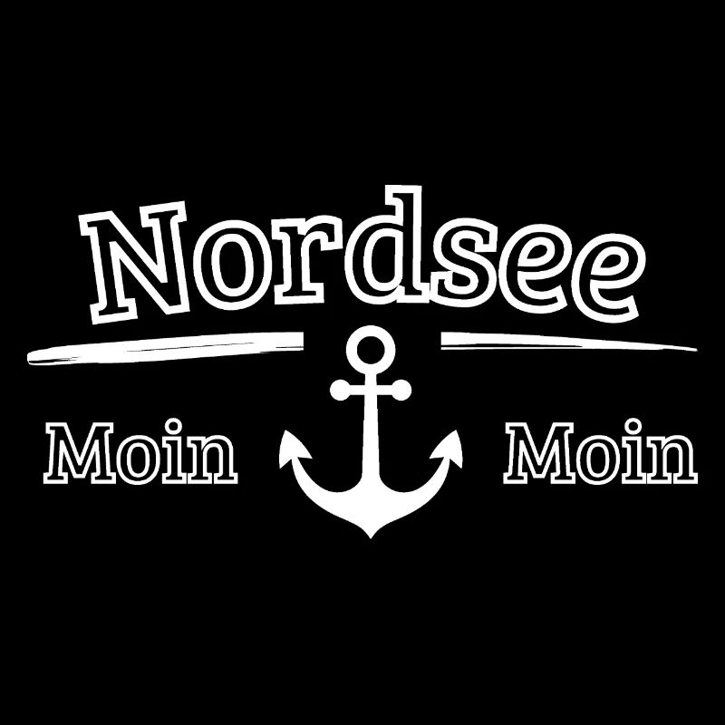Nordsee Motiv mit Anker