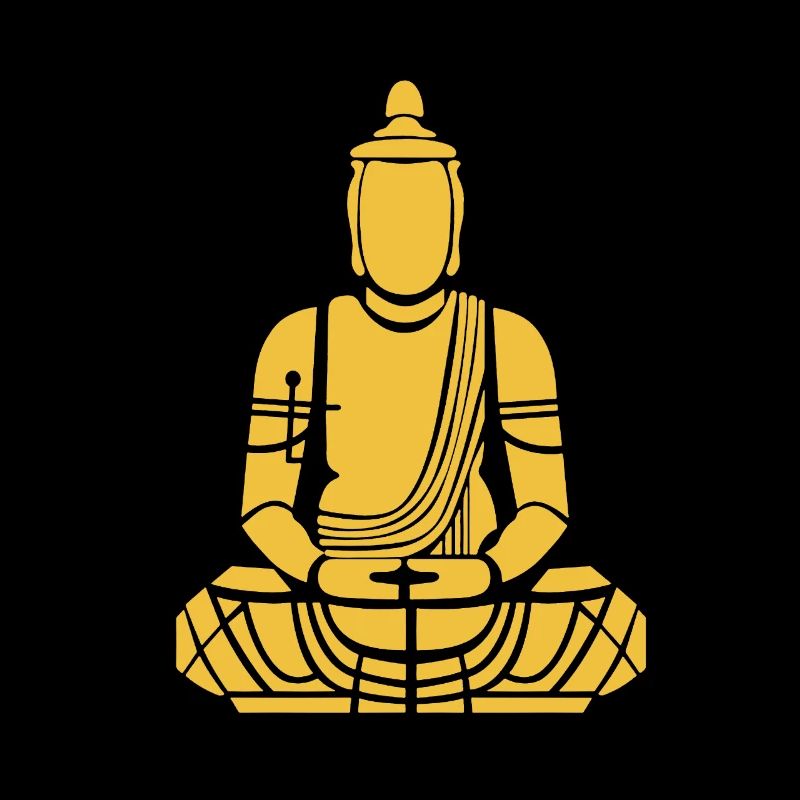Mediations buddha sitzend