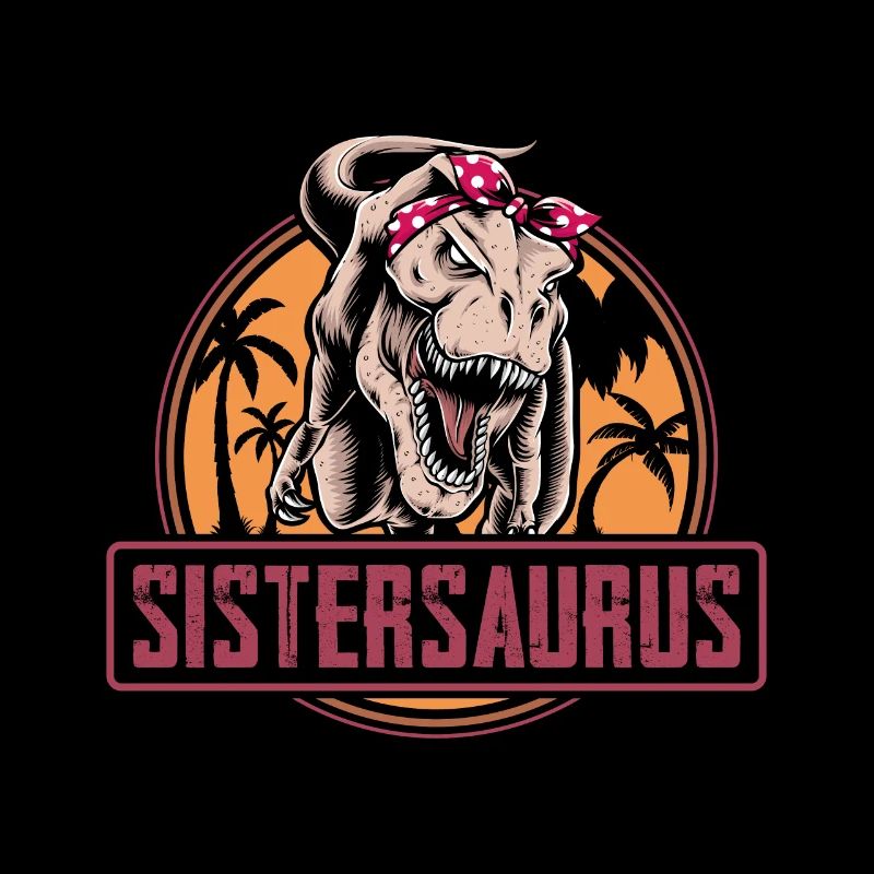 Soeur de Sistersaurus dinosaure acide