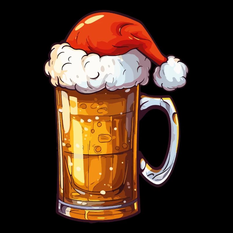 Weihnachten Bier Bierkrug Weihnachtsbier Prost
