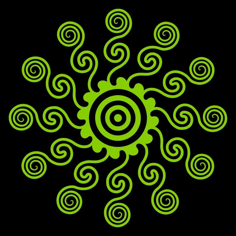 écoulement en spirale