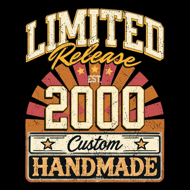 Limited 2000 Lustige Sprüche Geschenk Geburtstag