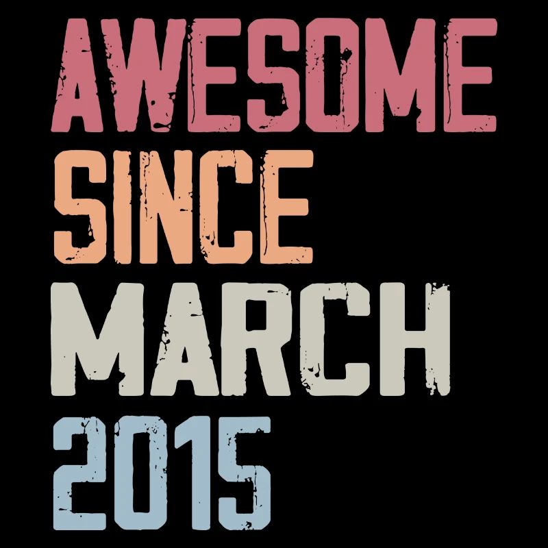 2015 Mars Naissance Anniversaire Mars 2015 Cadeau