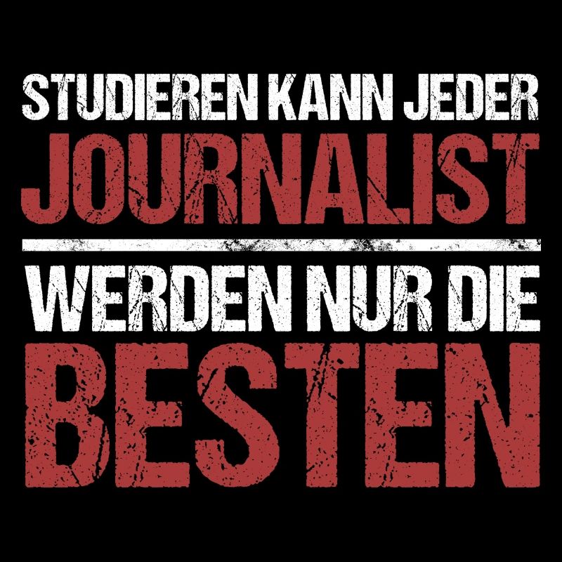 Anyone can study; Journalists are the best
