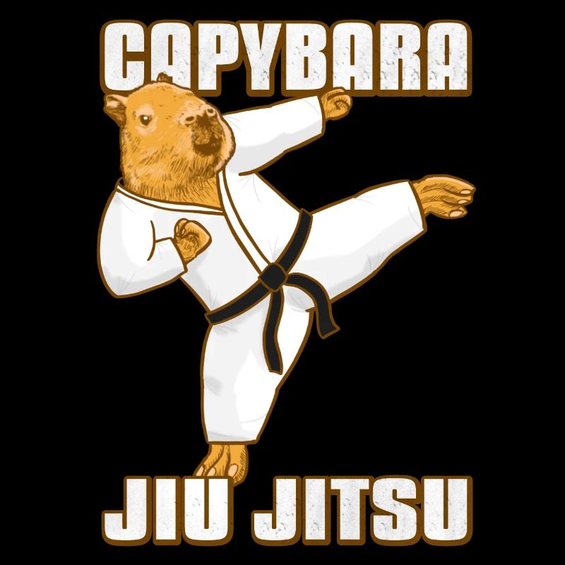 Capybara Meme Jiu Jitsu