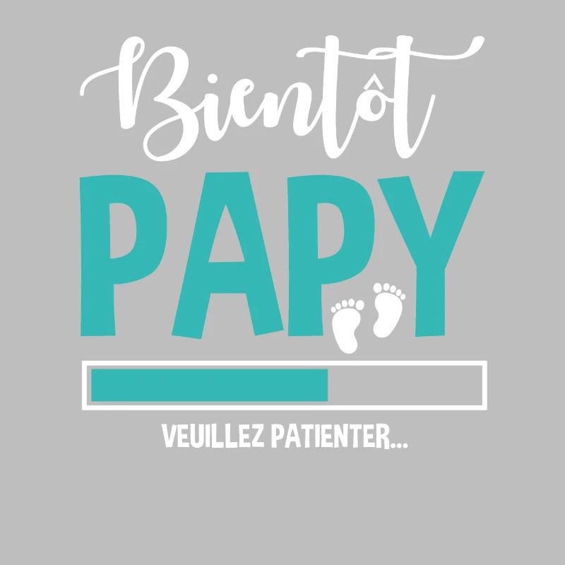 Bientôt Papy Idée Cadeau Citation Grossesse Papi