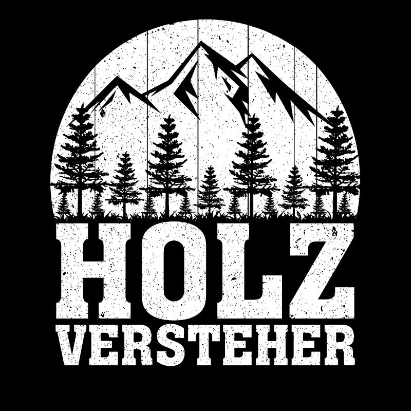 Holzversteher Chainsaw Retro Forest Woodworker