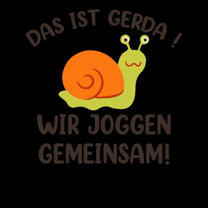 Das Ist Gerda Wir Joggen Gemeinsam