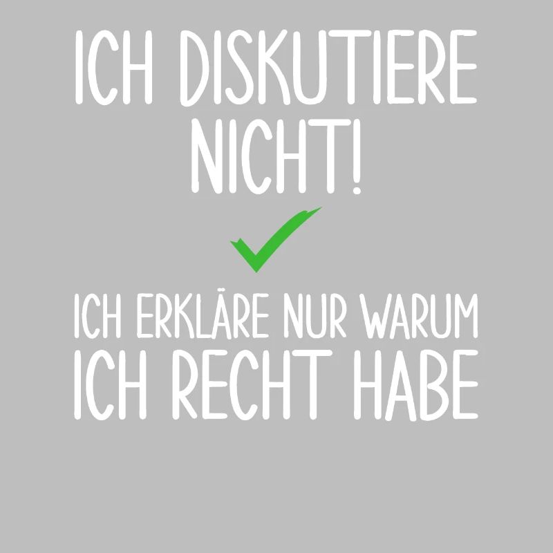 Ich Diskutiere Nicht