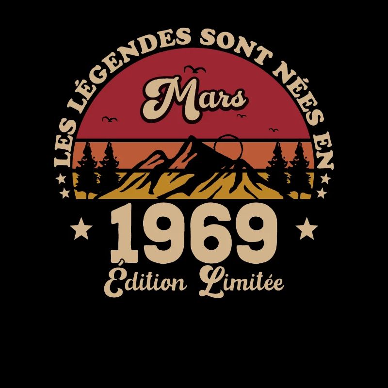 Les légendes sont nées en Mars 1969
