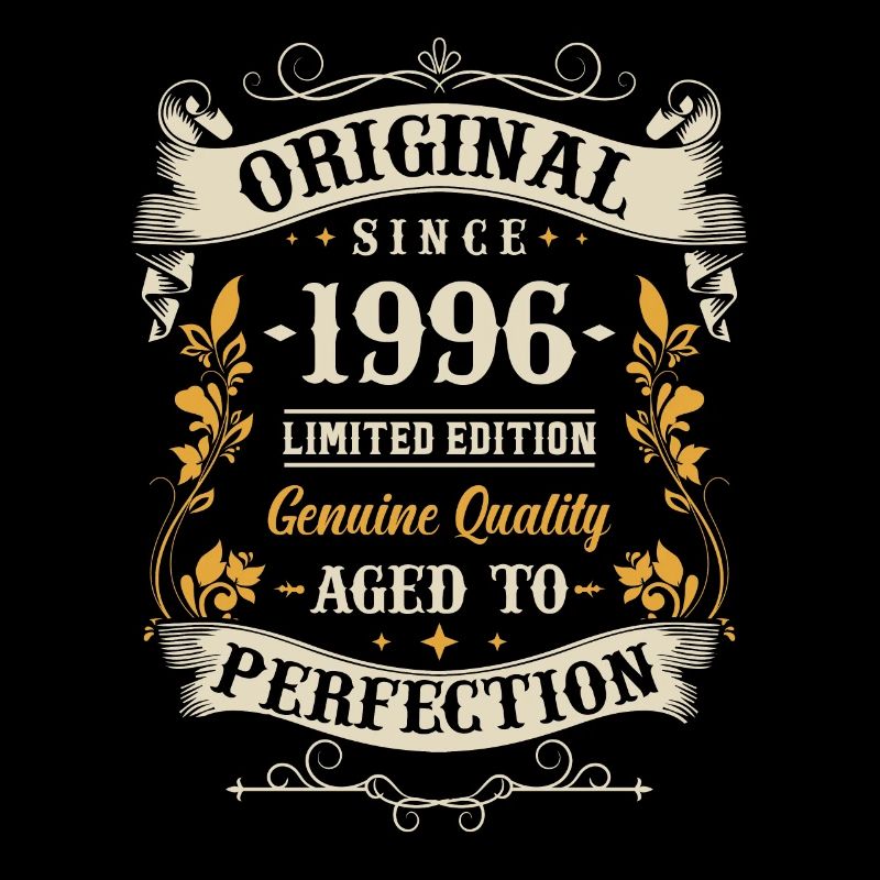 Vintage 1996: Einzigartiges Geburtstagsgeschenk