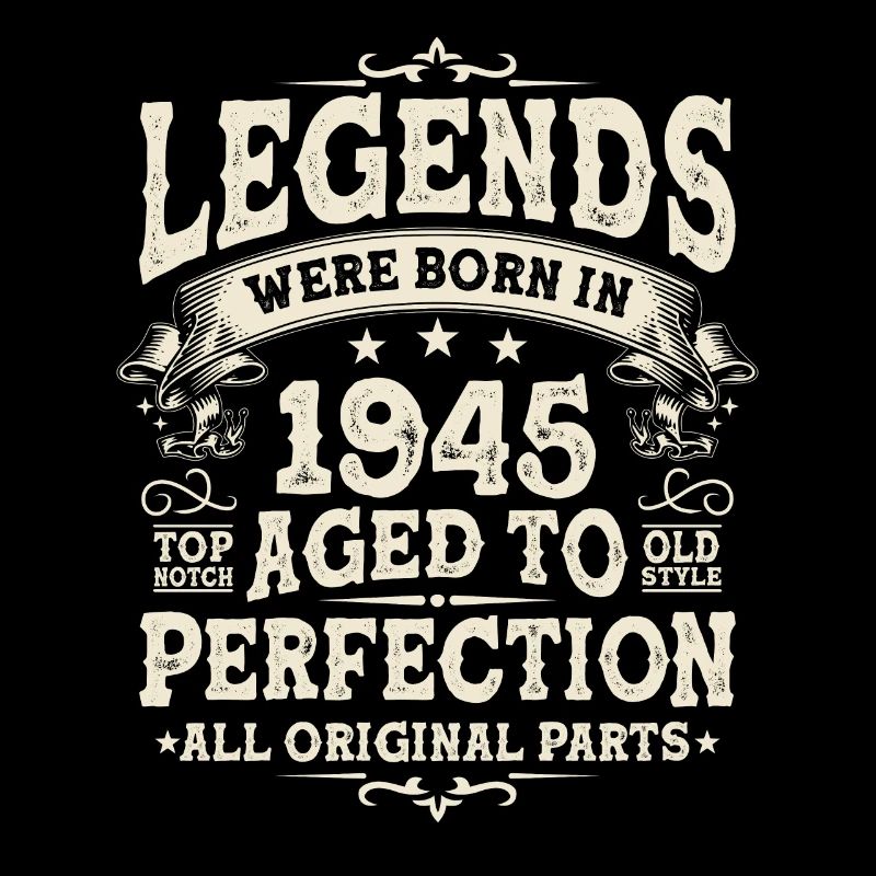 Legendäres Geburtsjahr '45 Geschenk