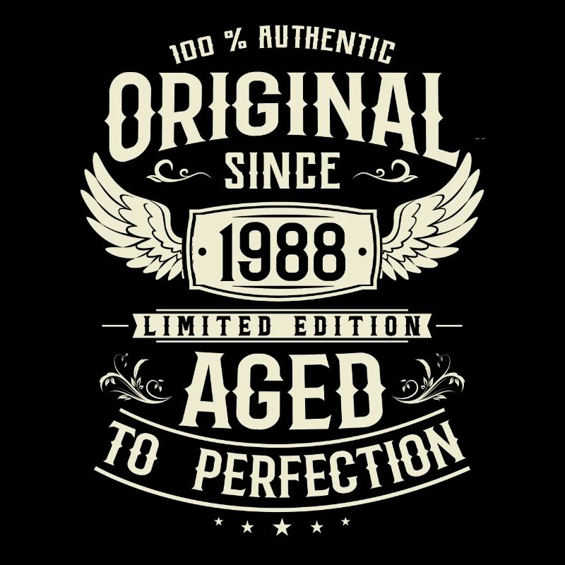Vintage Original since 1988 Gift
