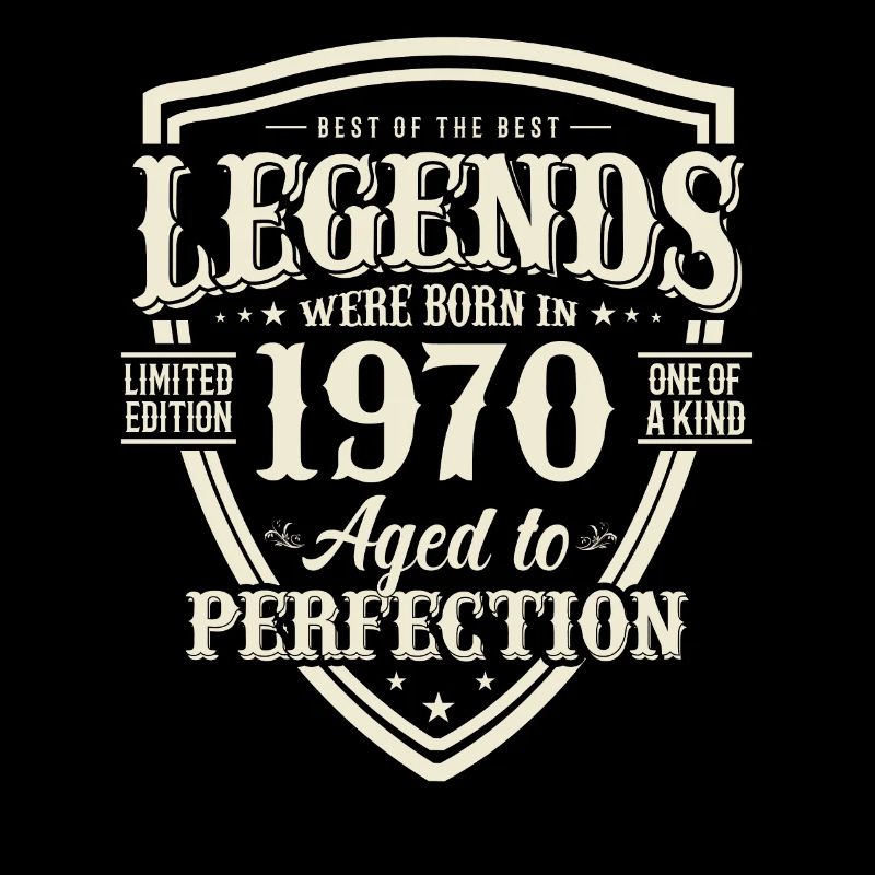 Legendär 1970 Geburtstags-Geschenk