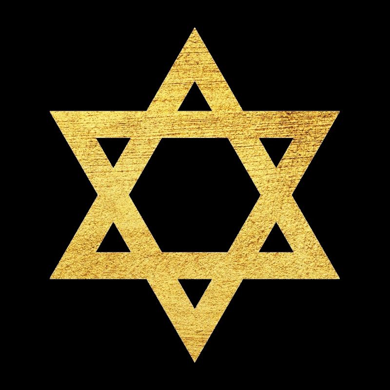 Étoile de la foi de David symbole de protection
