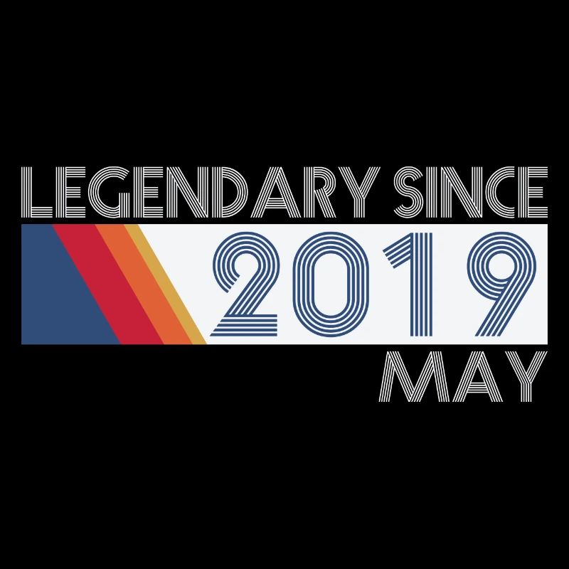 Retro SiFi Legendary since May 2019 - Geburtstag