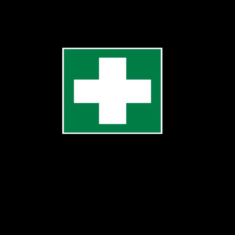 Lass mich durch ich bin Ersthelfer (schwarz)